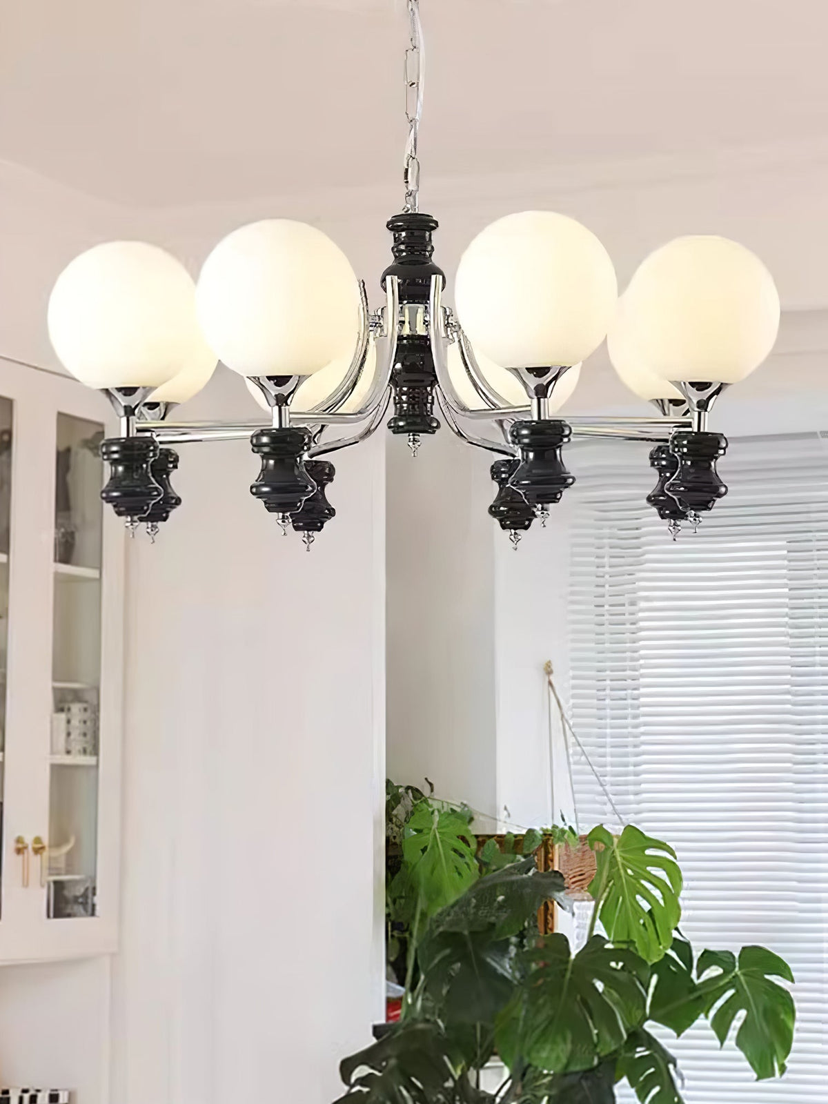 Miraena Kronleuchter Regal Orb mattiert