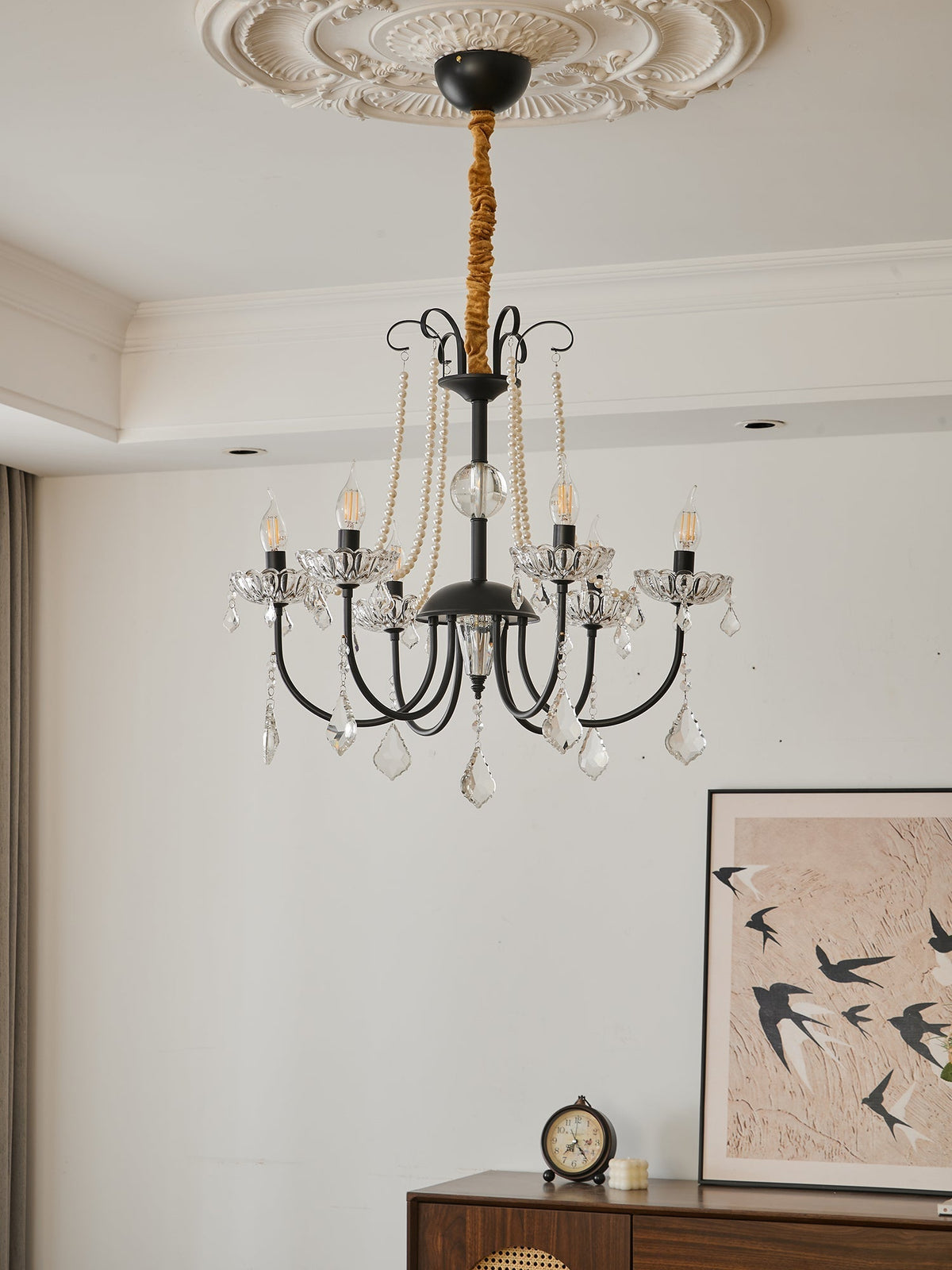 Ivinila Kronleuchter im postmodernen Luxus-Klassiker-Stil aus Kristall
