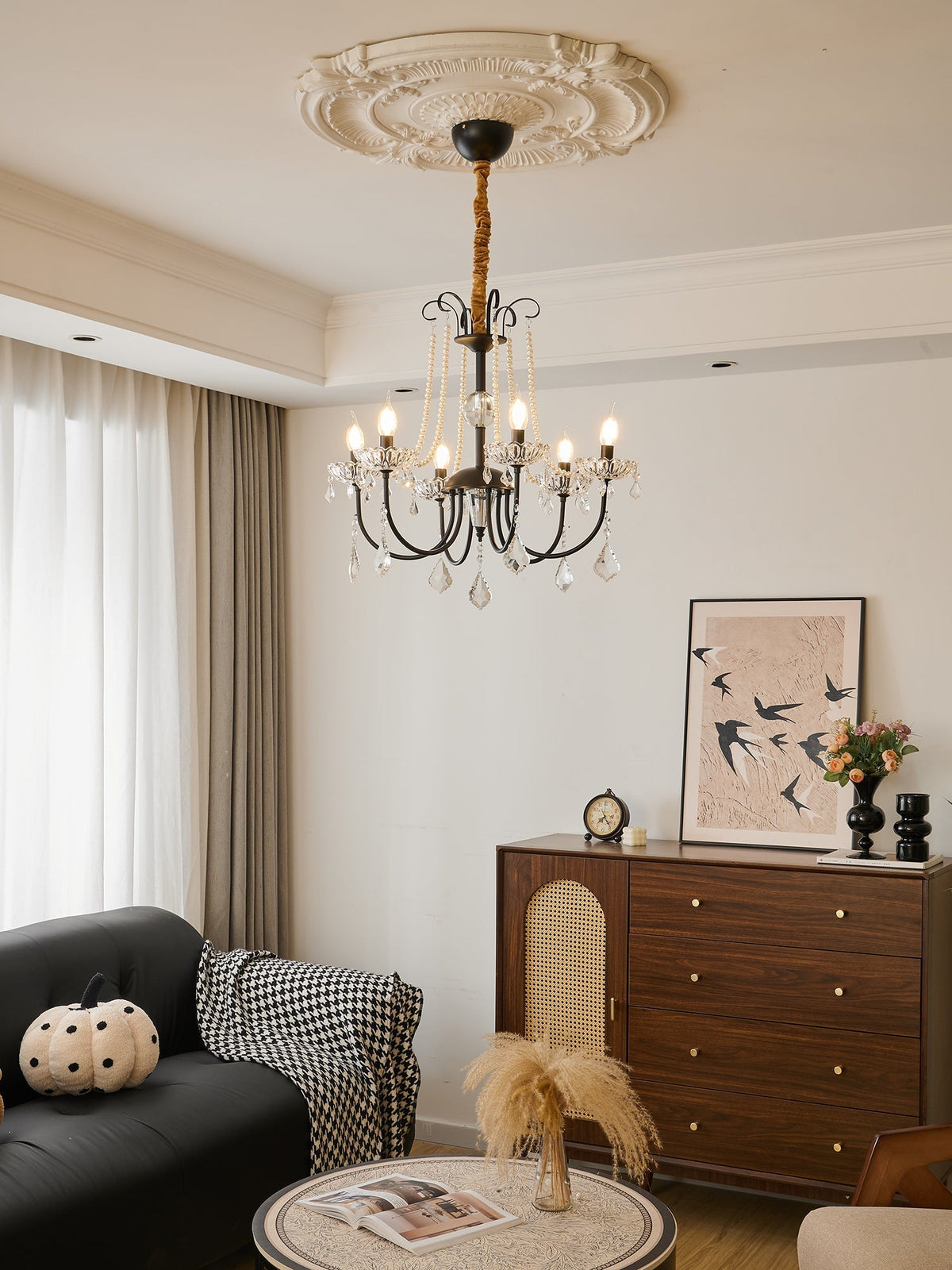 Ivinila Kronleuchter im postmodernen Luxus-Klassiker-Stil aus Kristall