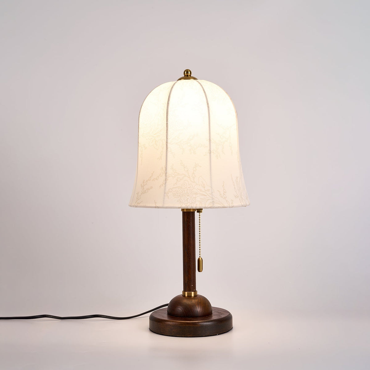 Holden Vintage-Holz-Tischleuchte