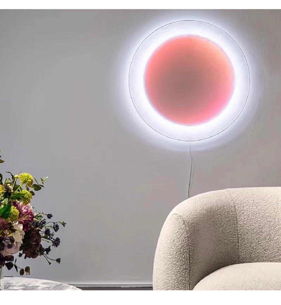 Kirixa Art Relax Wandleuchte mit Stecker US-Stecker