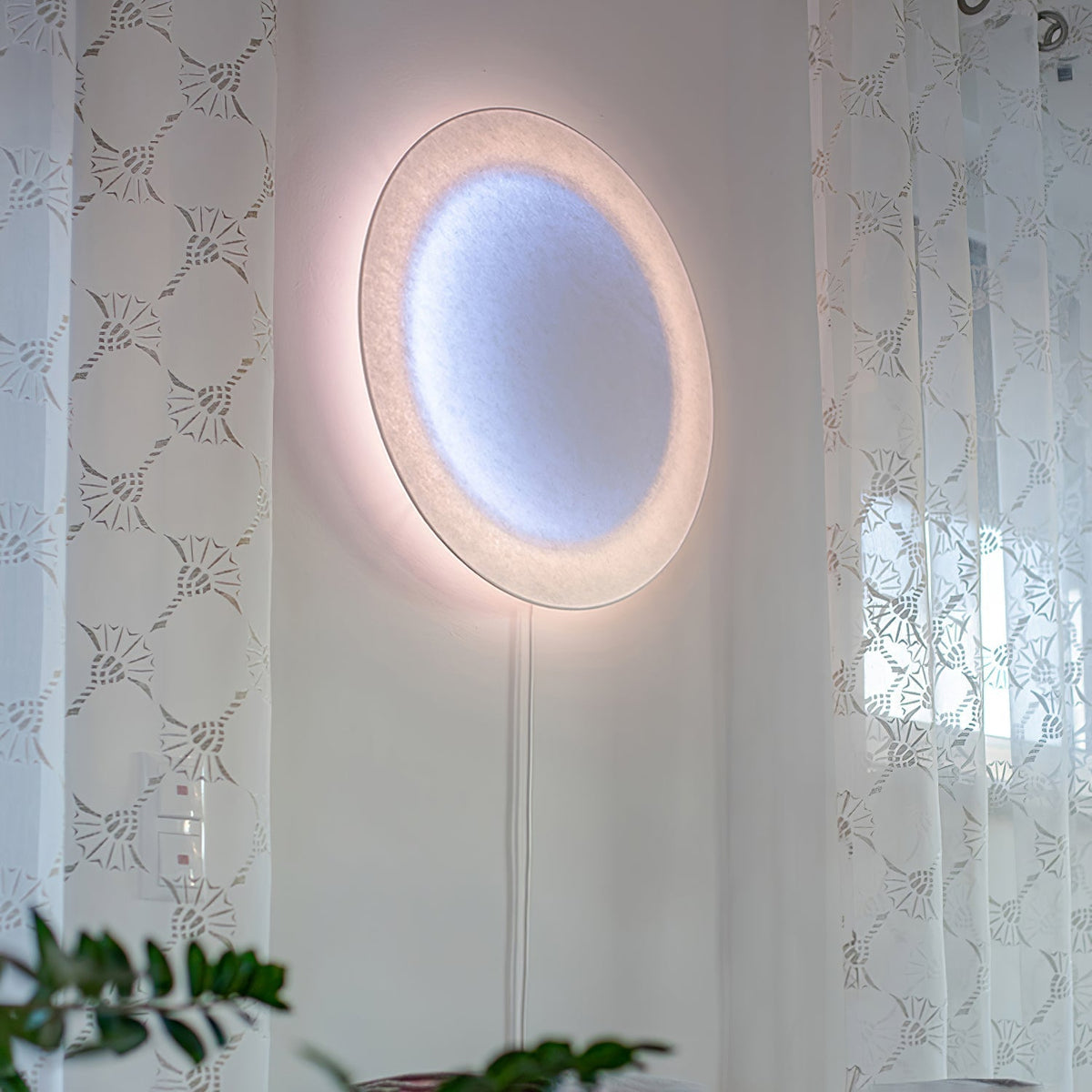 Kirixa Art Relax Wandleuchte mit Stecker US-Stecker