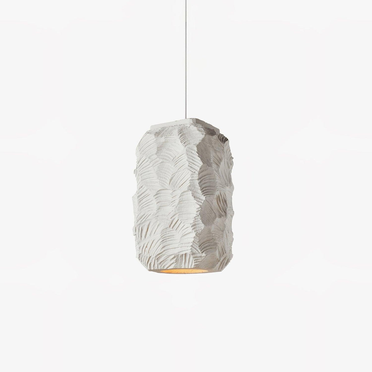 Olsilel Pendelleuchte aus Kunstharz im zeitgenössischen Design mit geometrischen Formen