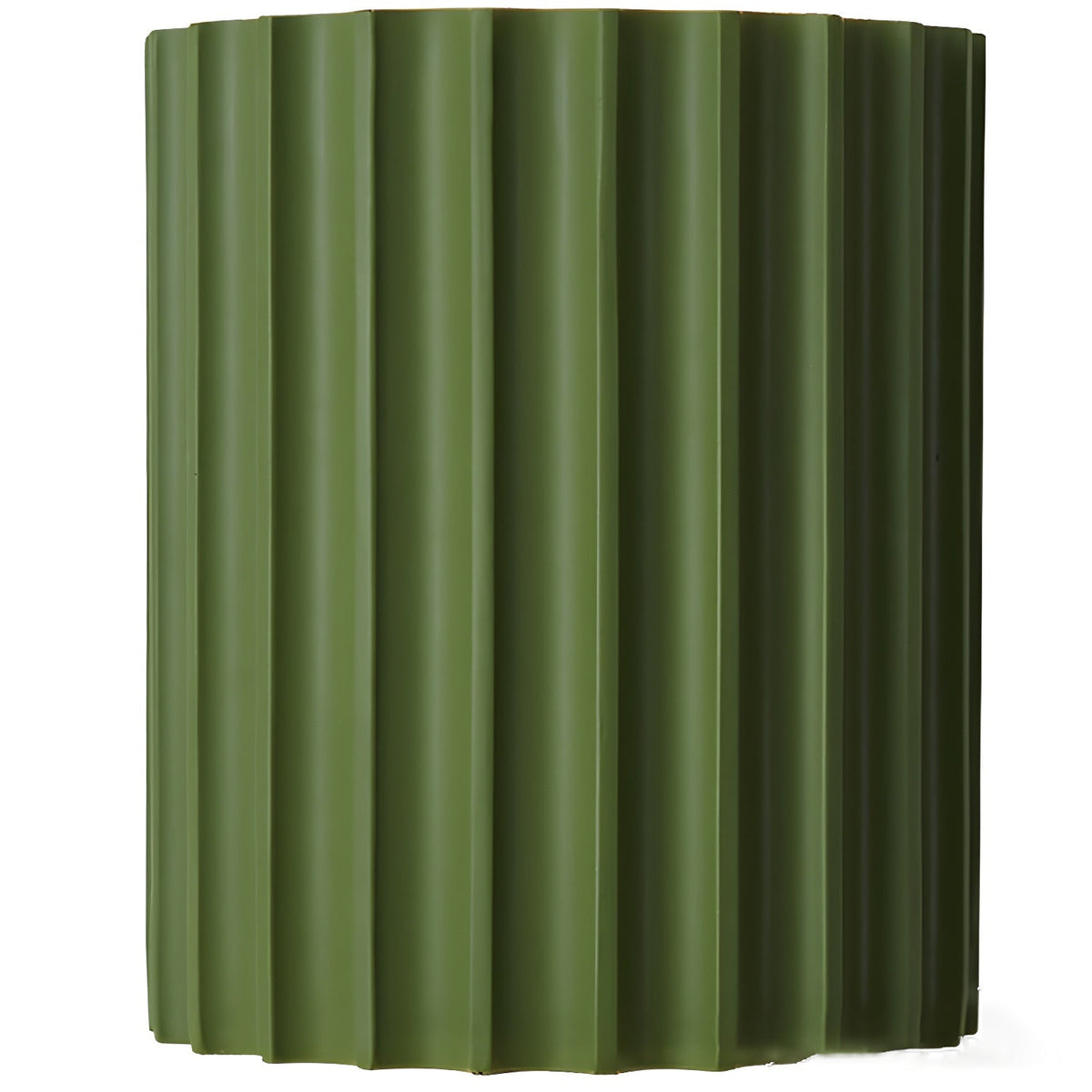 Ivvinen zeitgenössische Kunst-Wandleuchte aus Ribbed-Kunstharz