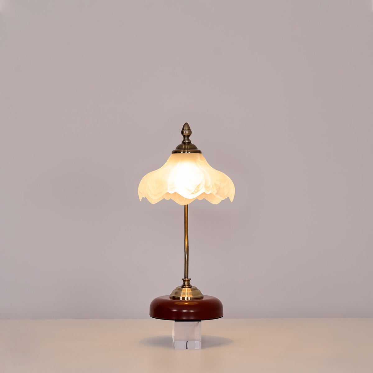 Velivise Retro-Blumen-Tischleuchte
