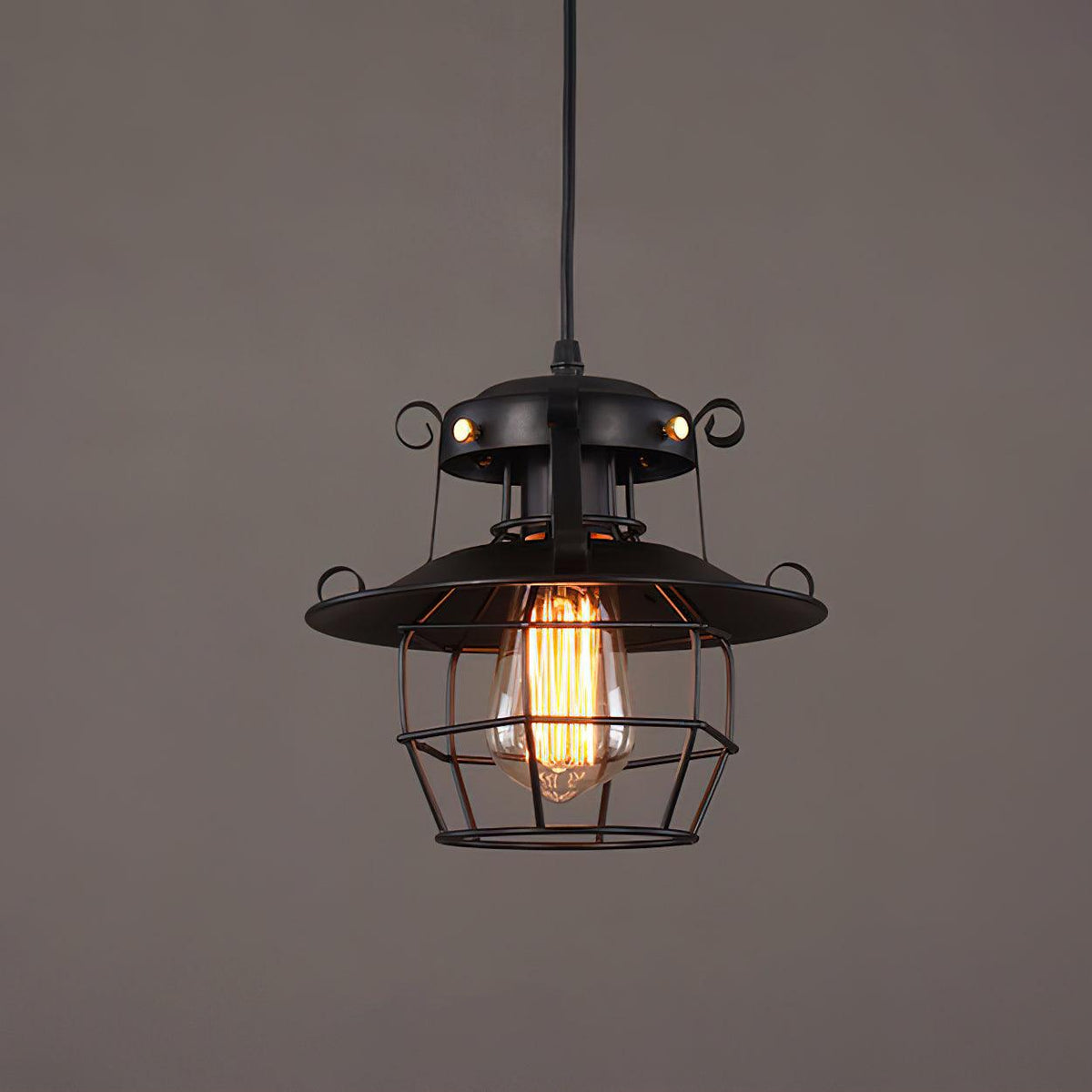 Harbor Vintage Birdcage Pendelleuchte