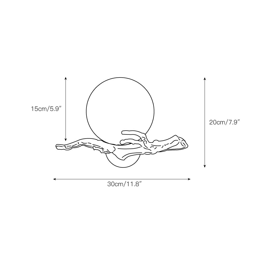 Terieleria Wandleuchte