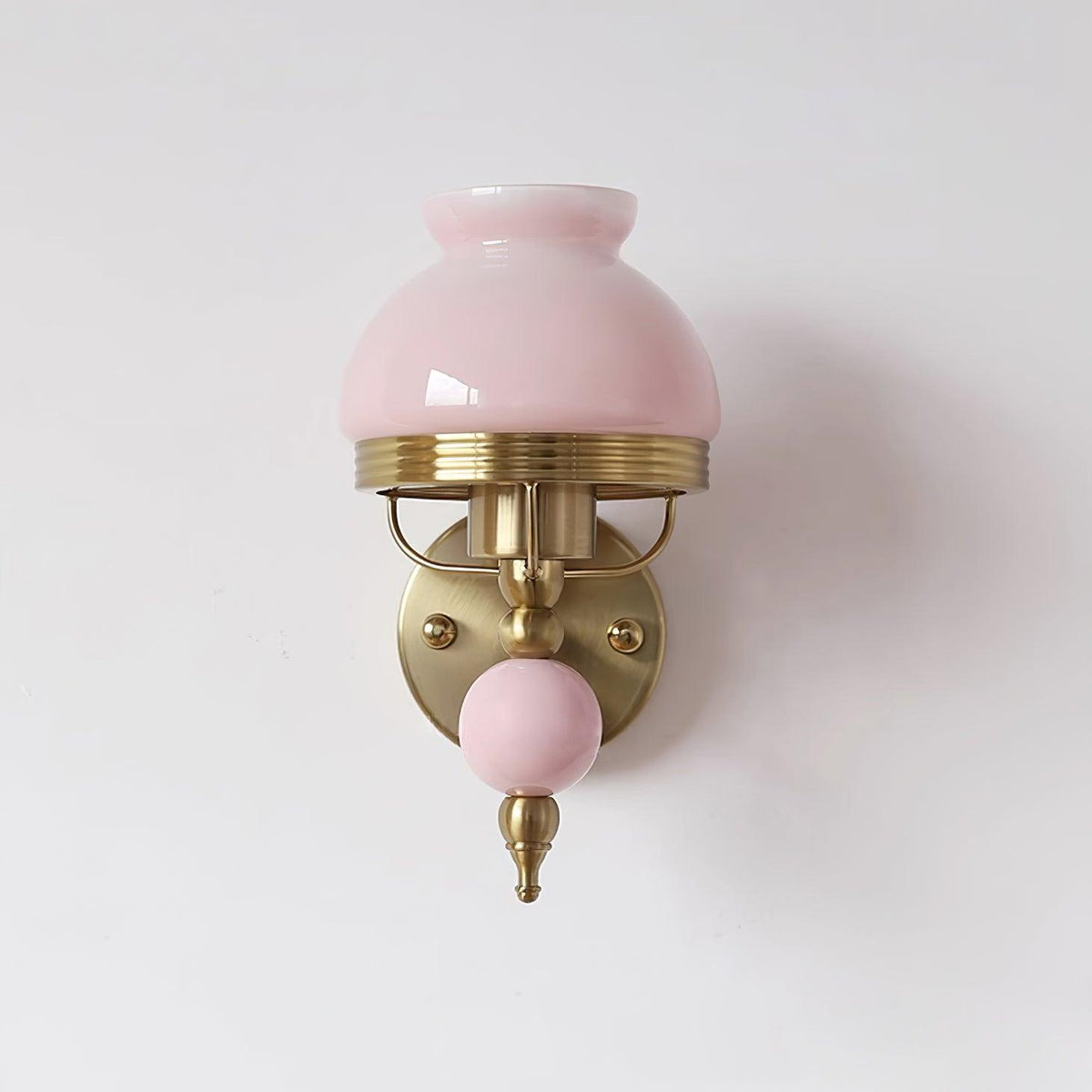 Evia Wandleuchte aus Glas für Schlafzimmer oder Flur Retro