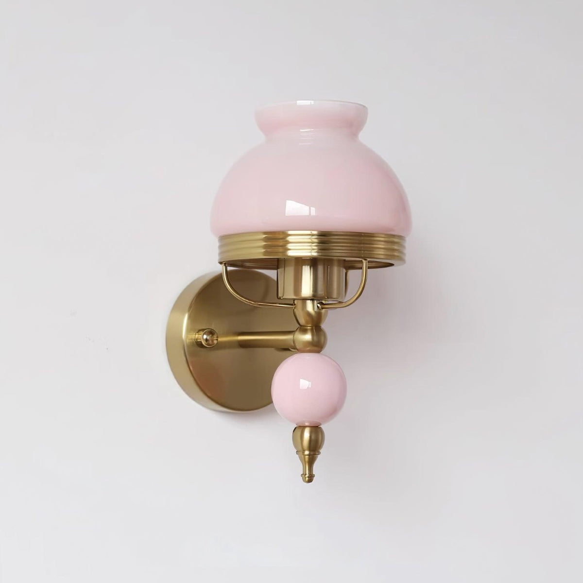 Evia Wandleuchte aus Glas für Schlafzimmer oder Flur Retro