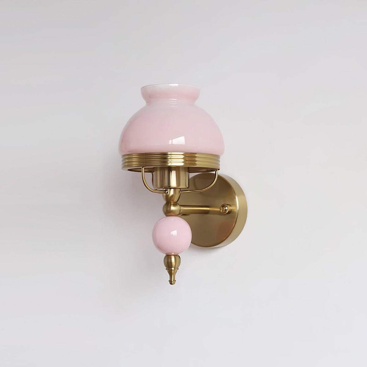 Evia Wandleuchte aus Glas für Schlafzimmer oder Flur Retro