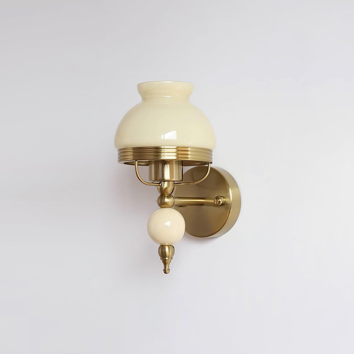 Evia Wandleuchte aus Glas für Schlafzimmer oder Flur Retro