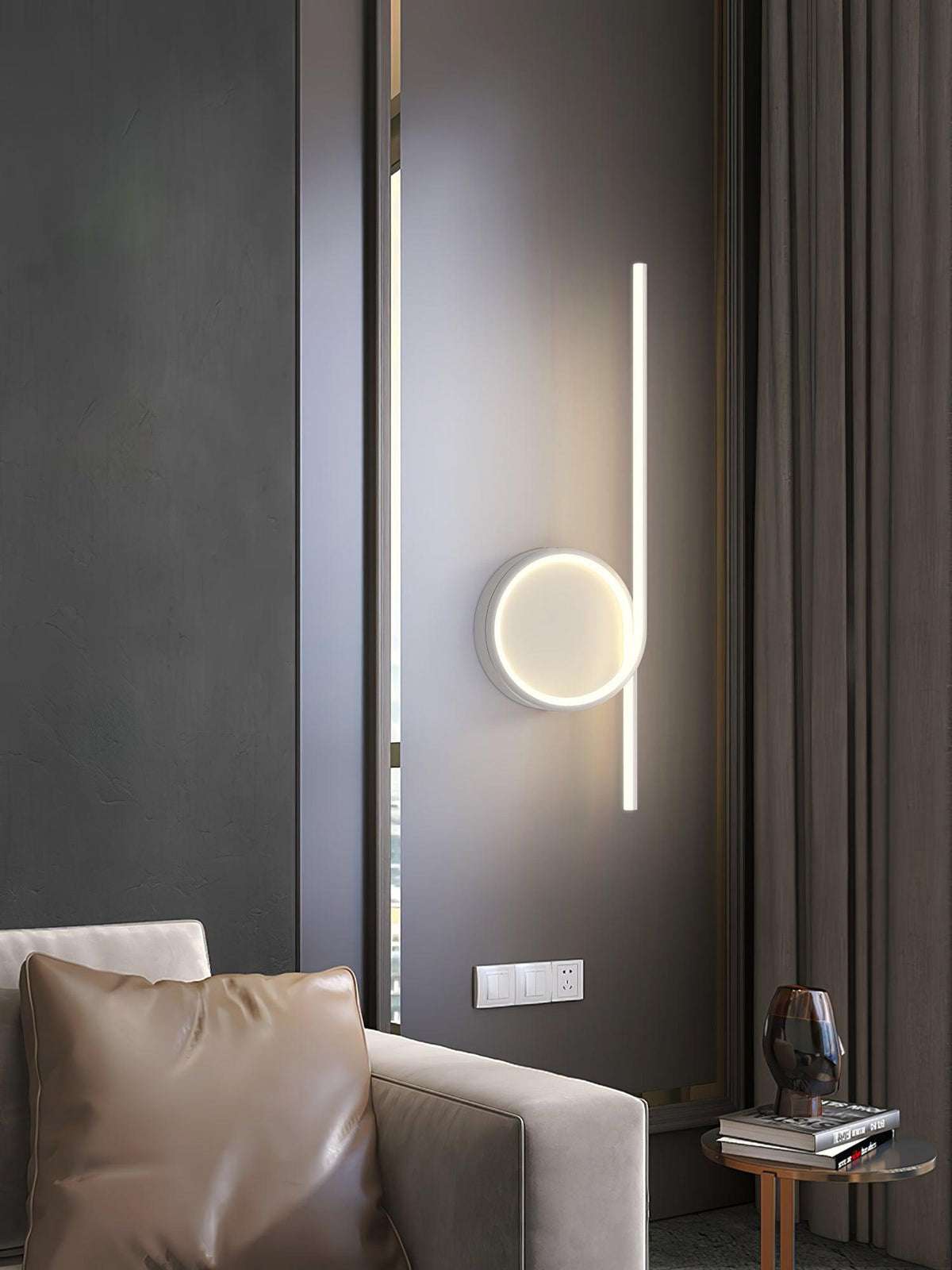 Sominex Geometrische Wandleuchte
