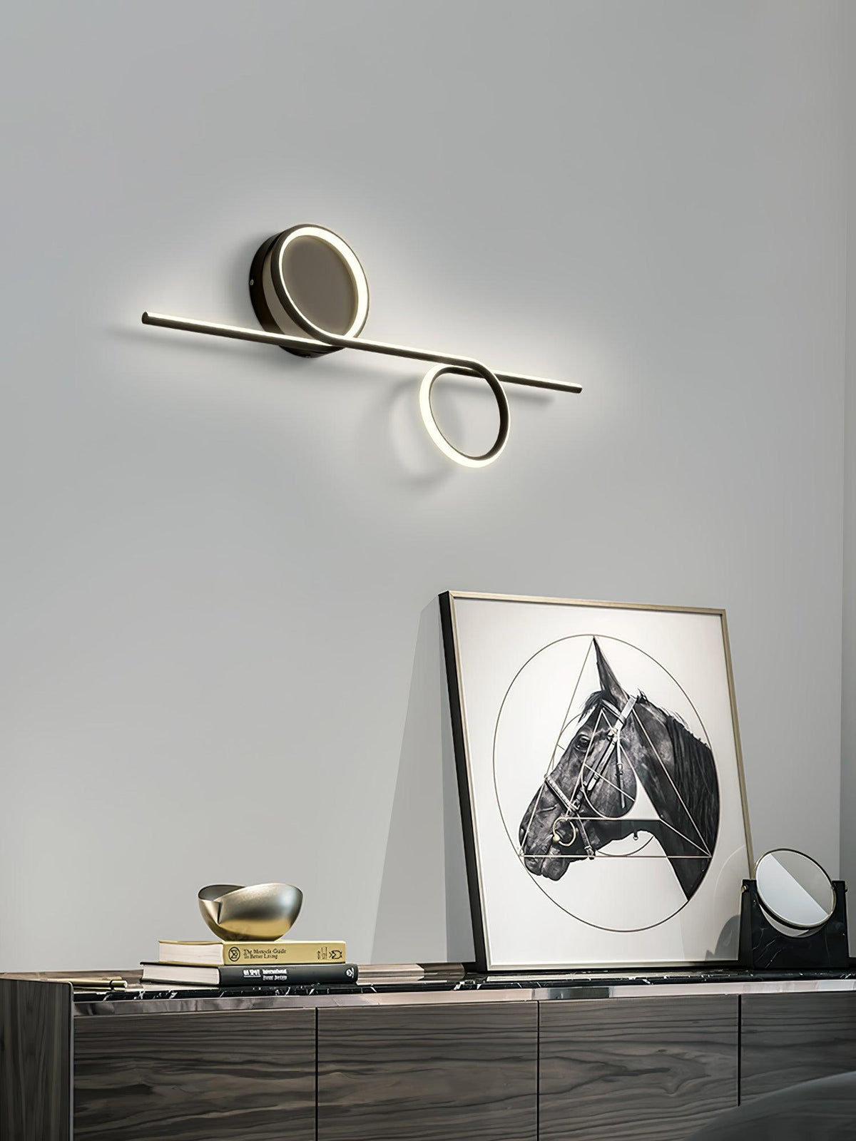 Sominex Geometrische Wandleuchte