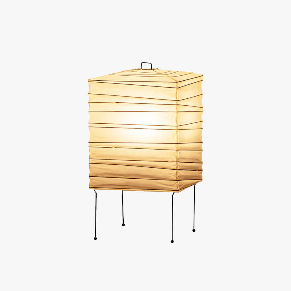 Ribbed Papierlaterne Tischleuchte