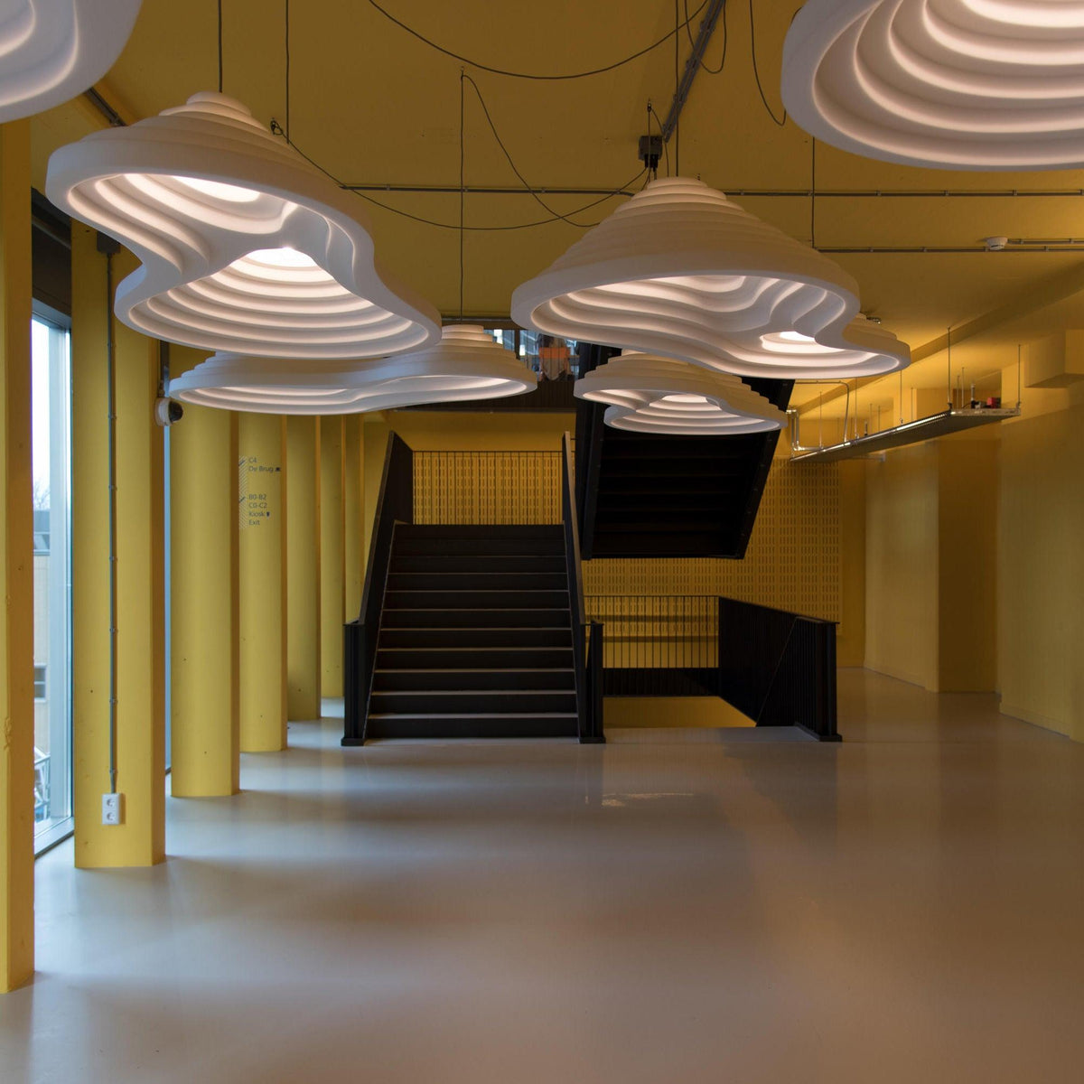 Niruise Minimalistische Kunstharz-Pendelleuchte