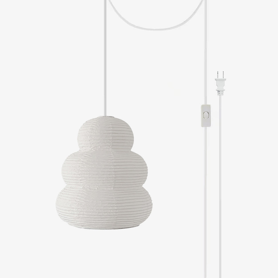 Gemma moderne Pendelleuchte aus Papier
