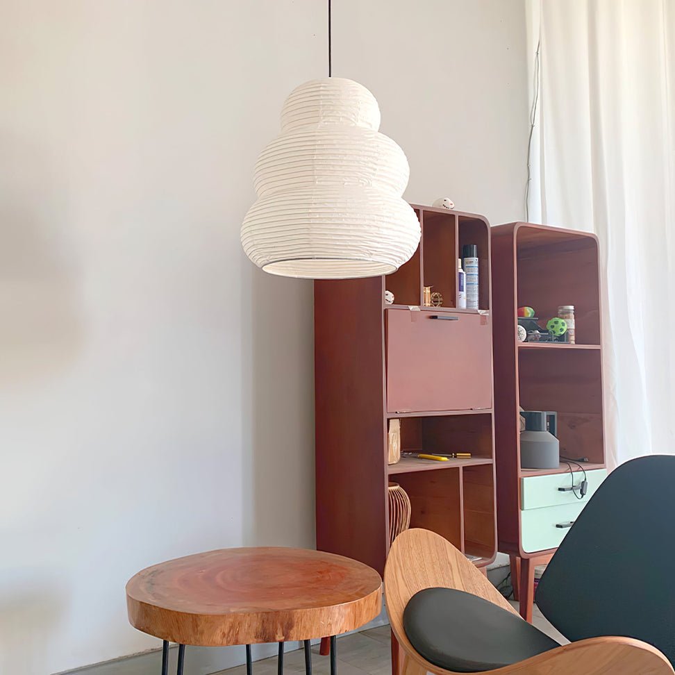 Gemma moderne Pendelleuchte aus Papier