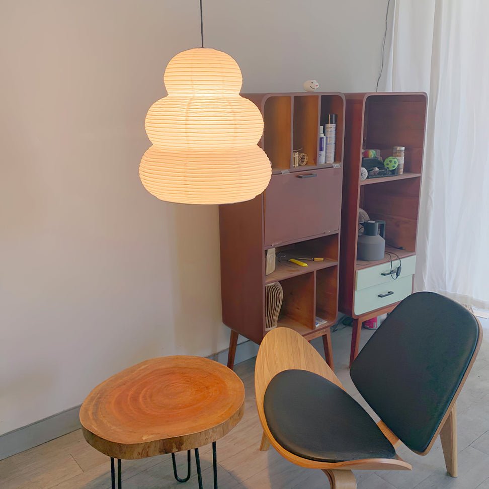 Gemma moderne Pendelleuchte aus Papier