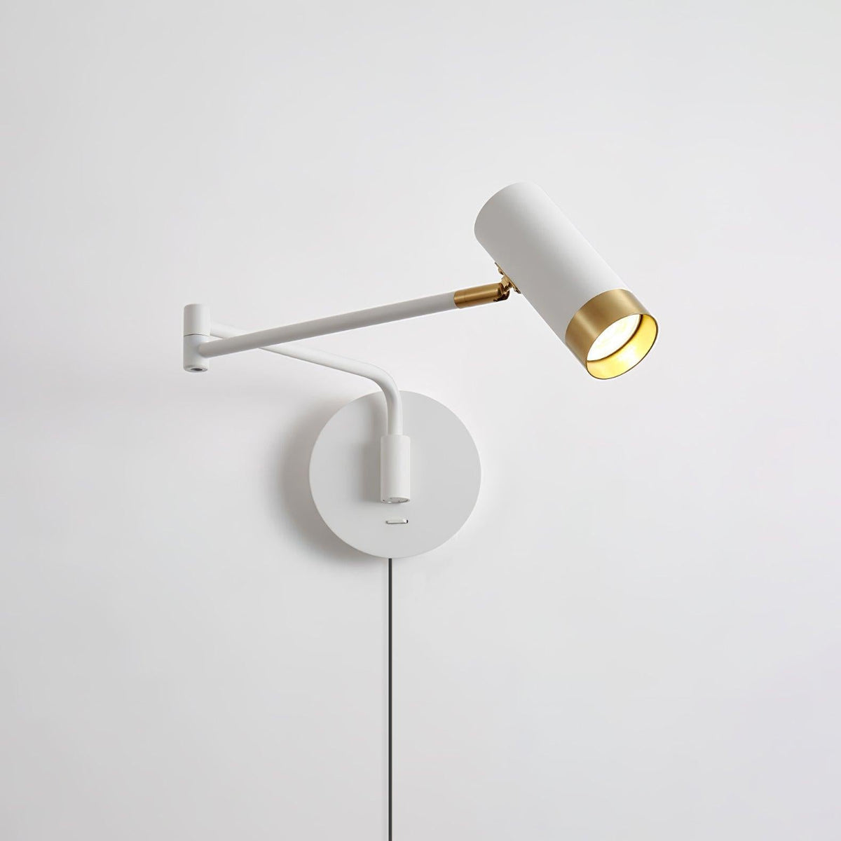 Seloelia Ridge Arm Wandleuchte mit Stecker