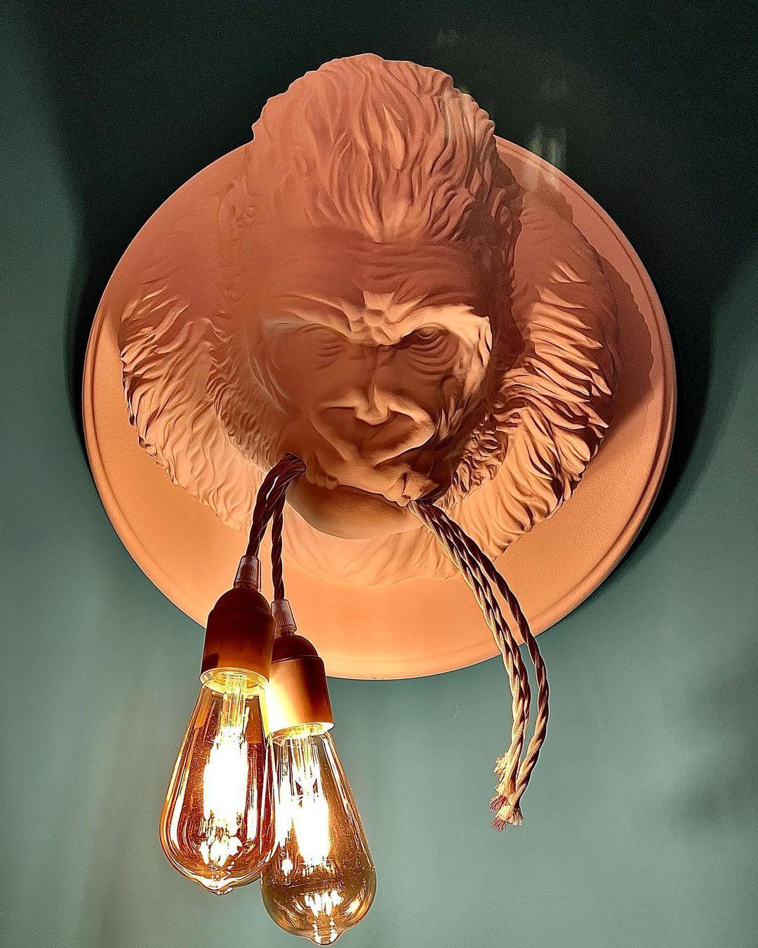 Emlen Premium Elegance Kunstharz-Wandleuchte