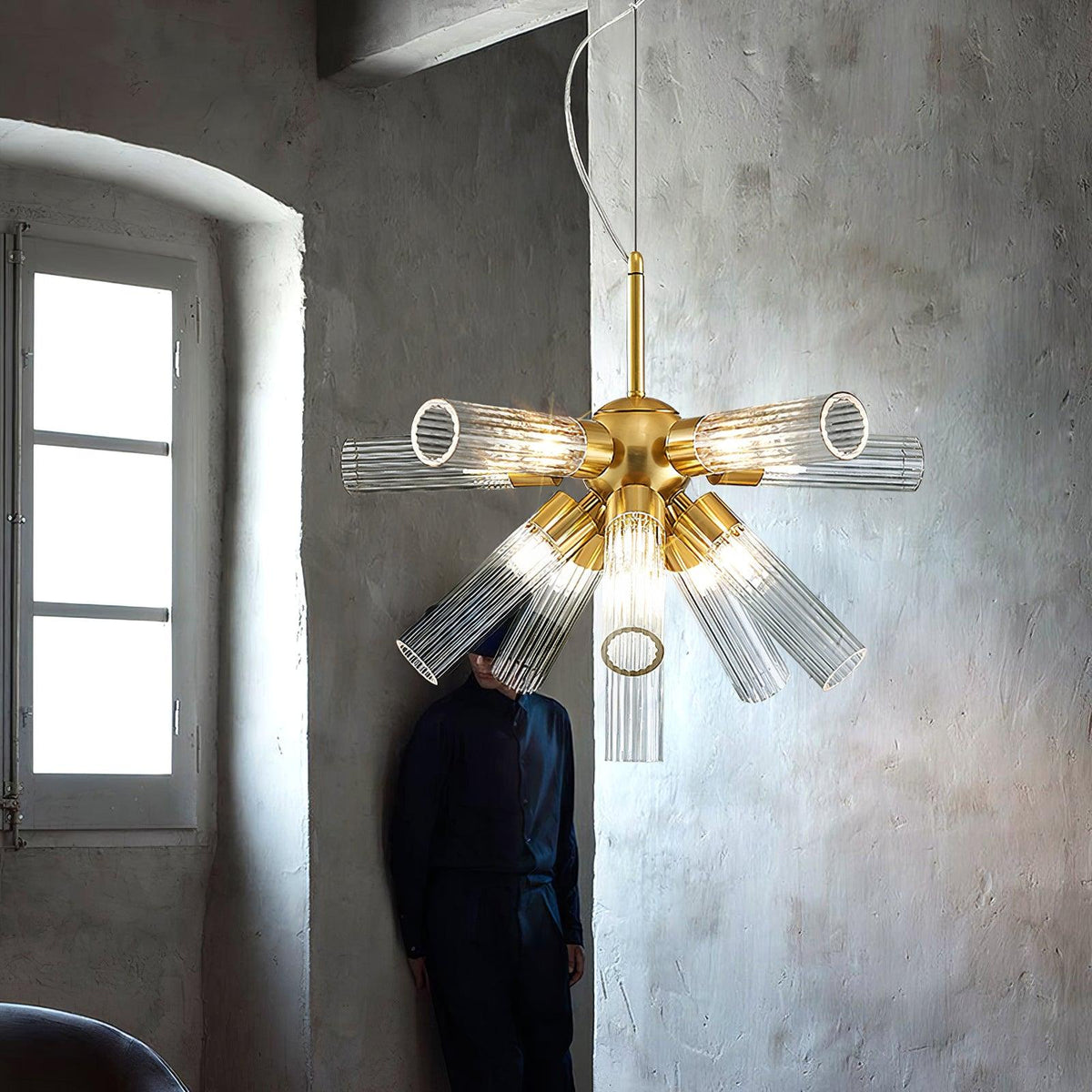 Ringold Kronleuchter im postmodernen Luxus-Sputnik-Stil