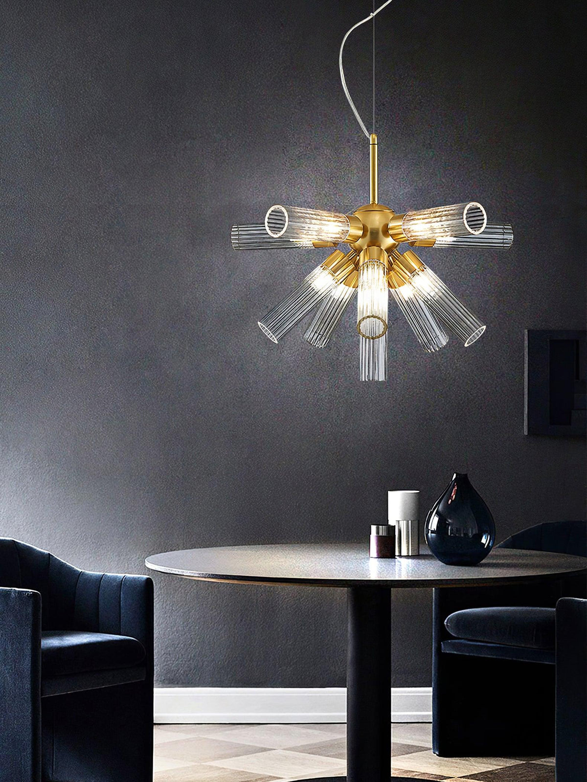 Ringold Kronleuchter im postmodernen Luxus-Sputnik-Stil