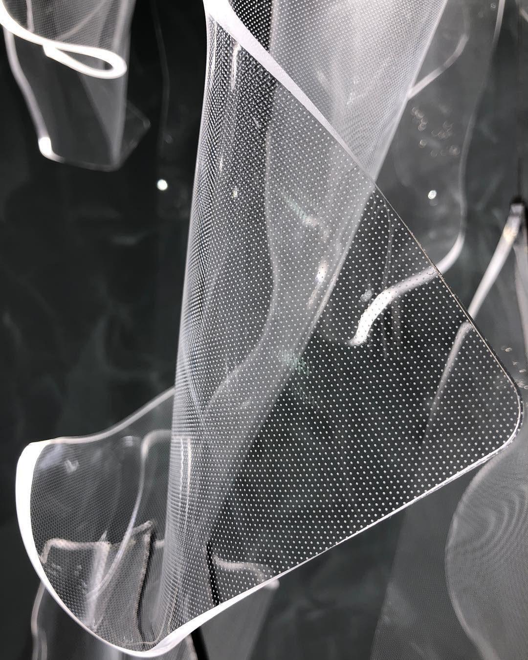 Lucuian Kronleuchter Acryl LED Abstrakt Schwebend