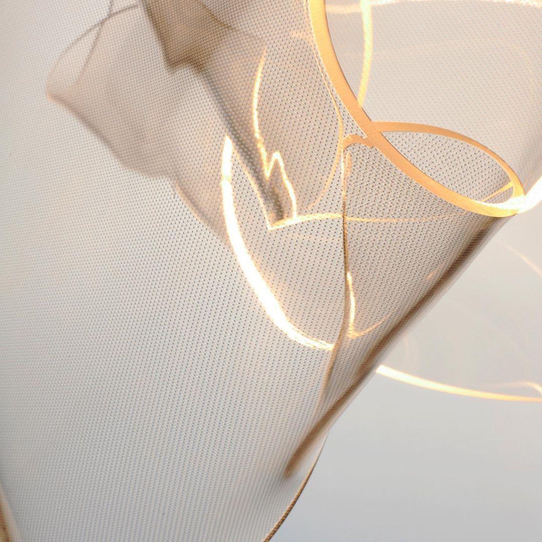 Lucuian Kronleuchter Acryl LED Abstrakt Schwebend