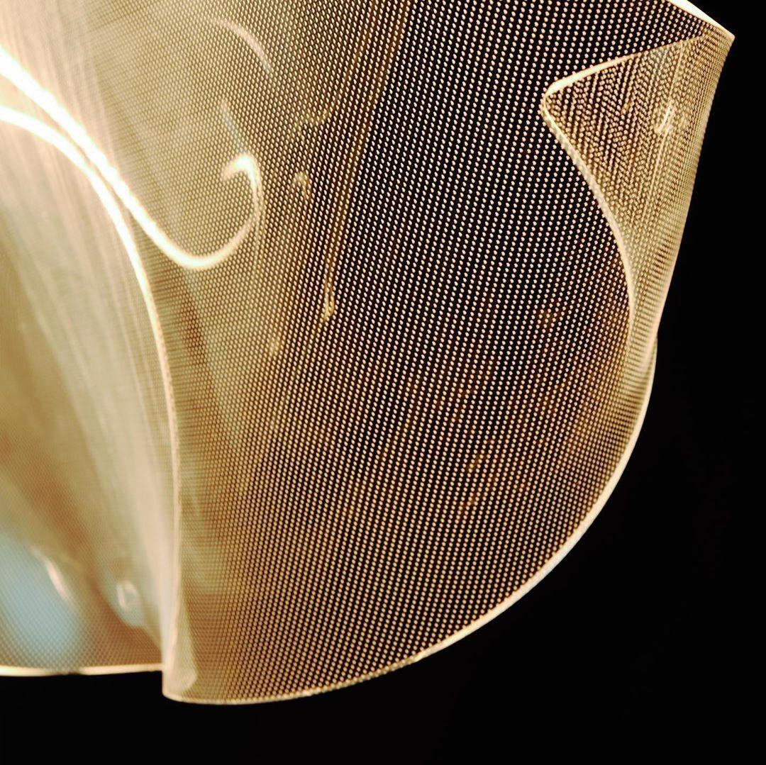Lucuian Kronleuchter Acryl LED Abstrakt Schwebend