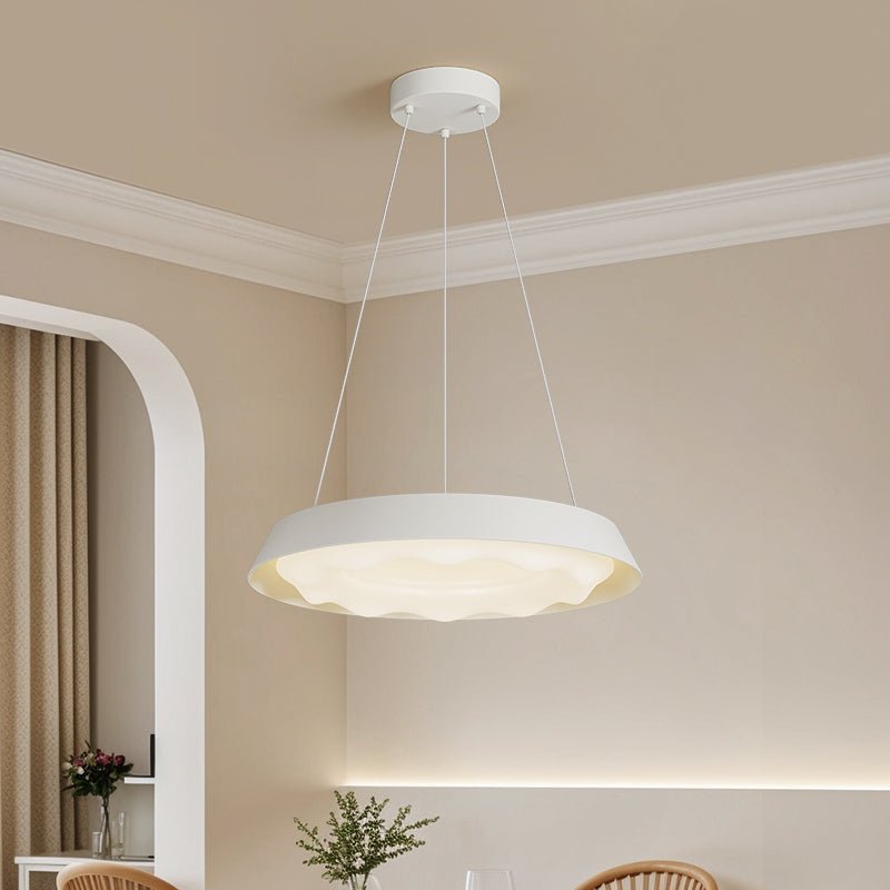 Vadoror zeitgenössische minimalistische Pendelleuchte mit Wellenmuster