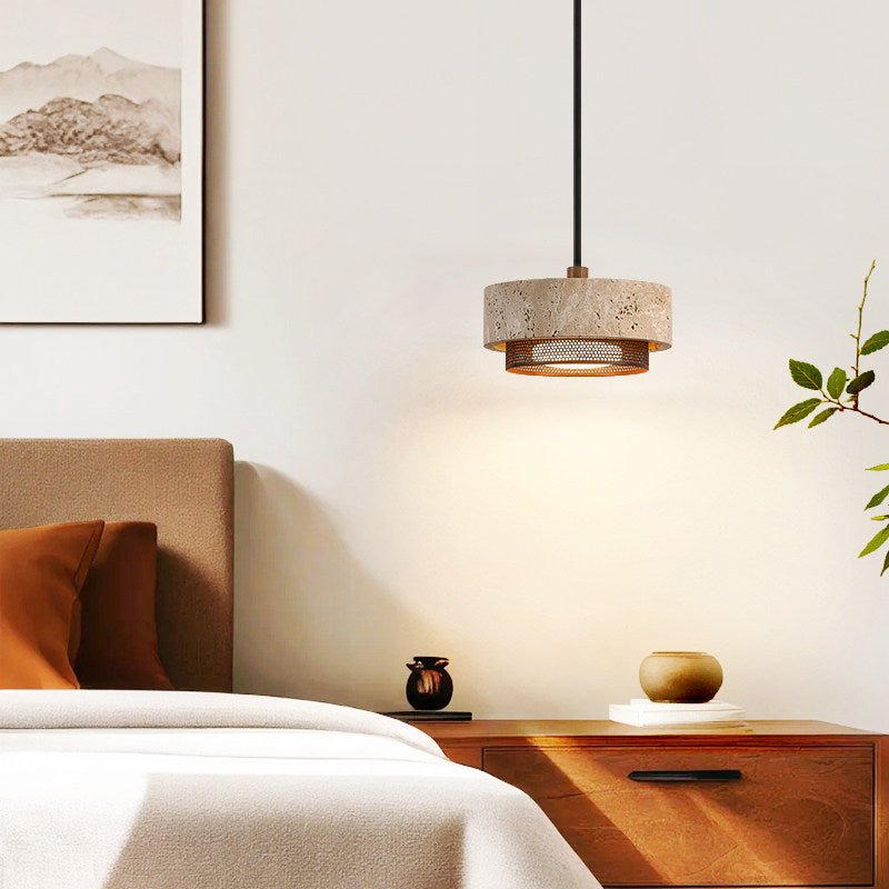 Valoira Travertine Pendelleuchte