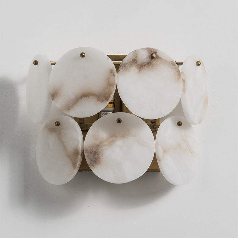 Nivivaya Alabaster Wandleuchte