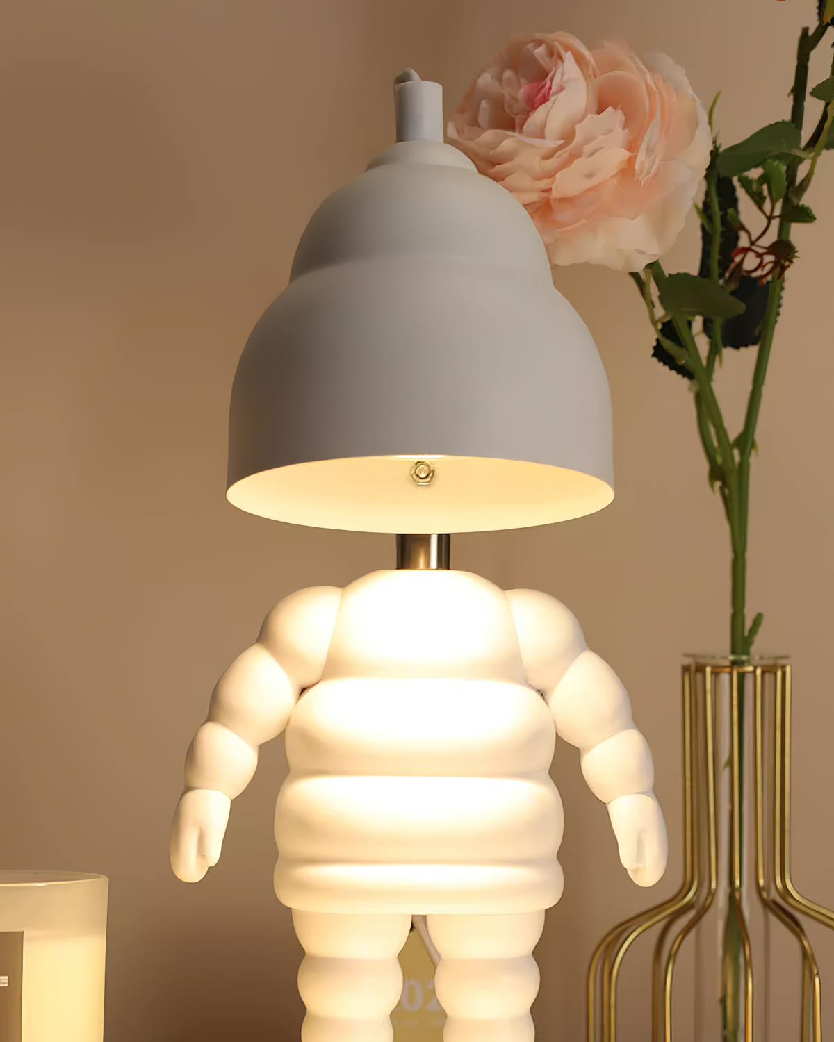 Teriueon Kerzenwärmer-Tischlampe