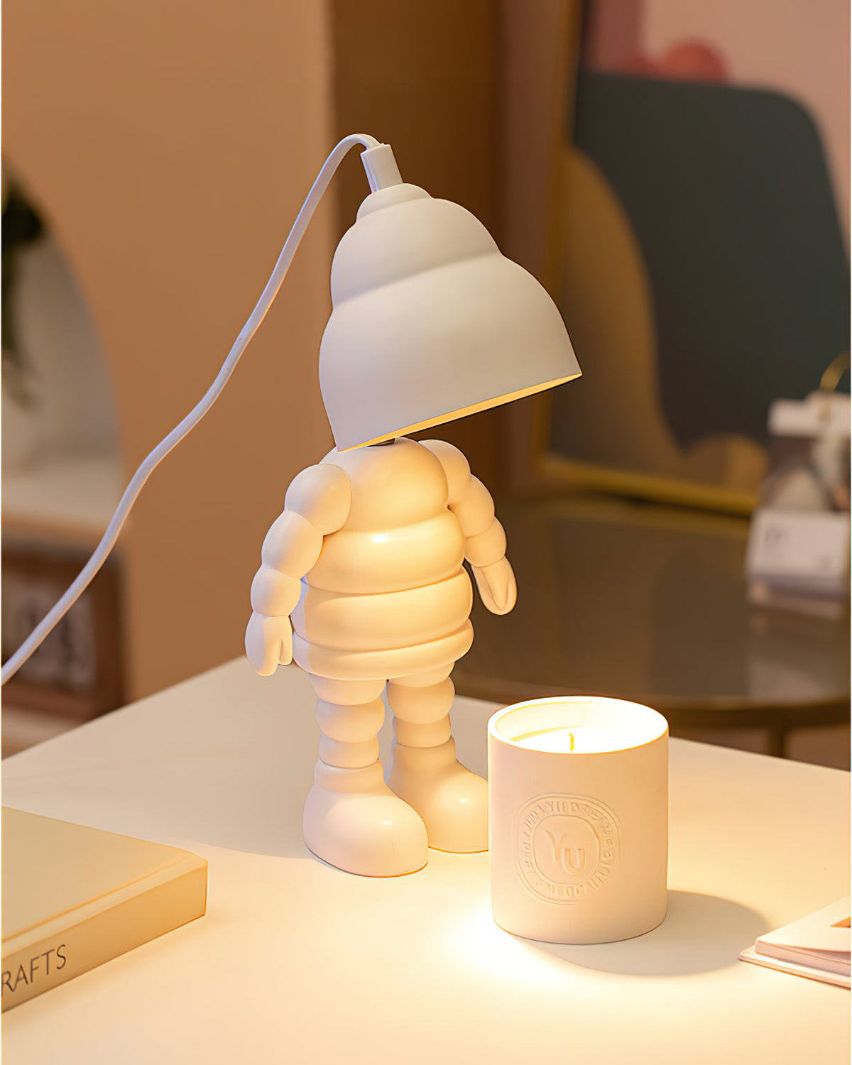 Teriueon Kerzenwärmer-Tischlampe
