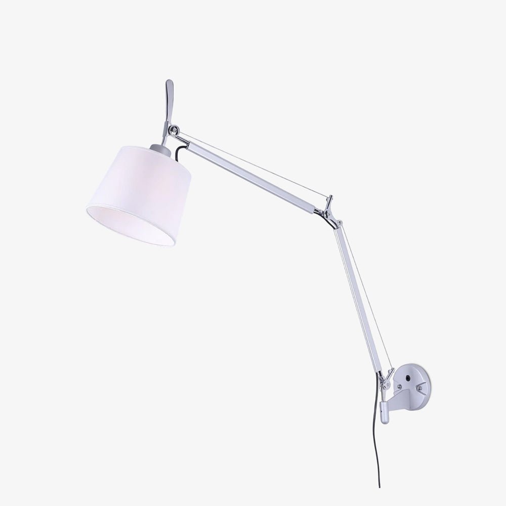 Elvinir Rocker zeitgenössisches Design Stoff-Wandleuchte