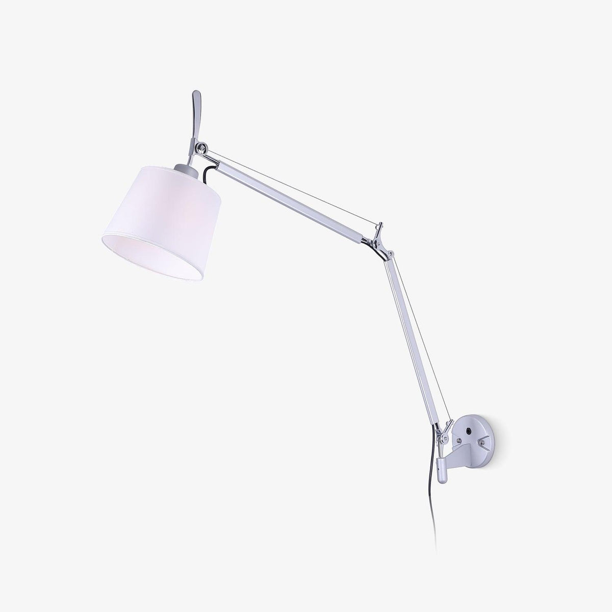 Elvinir Rocker zeitgenössisches Design Stoff-Wandleuchte