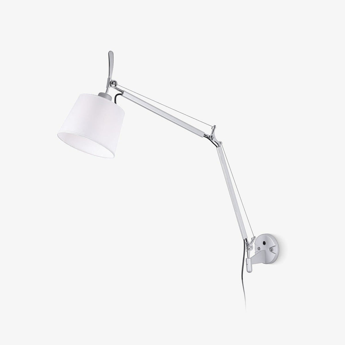 Elvinir Rocker zeitgenössisches Design Stoff-Wandleuchte