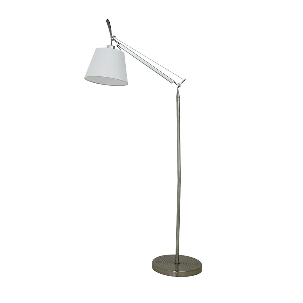 Ciroce Stoff-Industrie-Stehleuchte für Wohnzimmer | Cielum