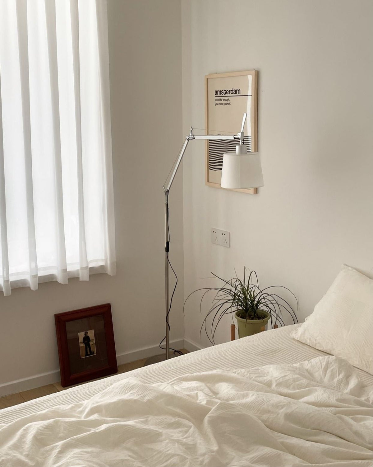Ciroce Stoff-Industrie-Stehleuchte für Wohnzimmer | Cielum