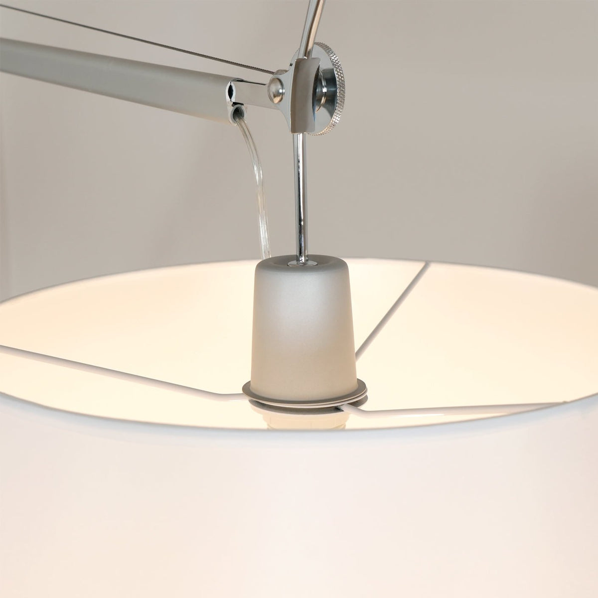 Ciroce Stoff-Industrie-Stehleuchte für Wohnzimmer | Cielum