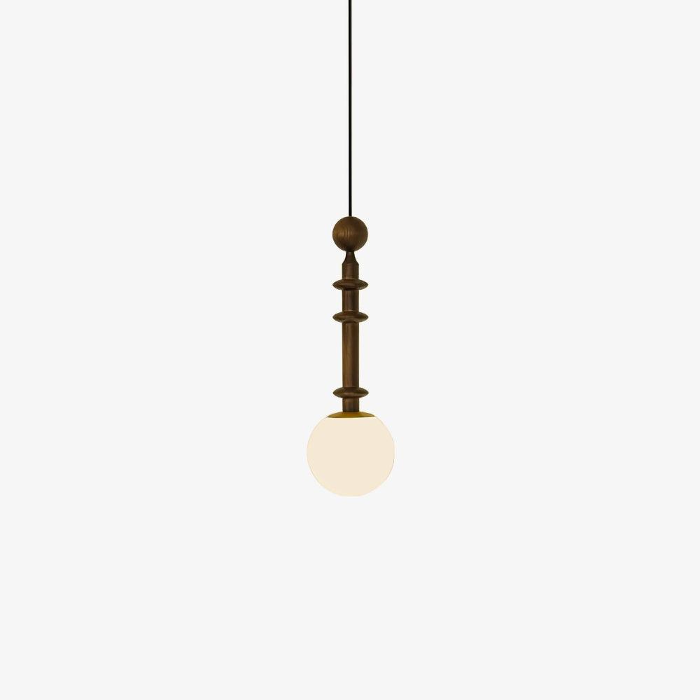 Barvel Pendelleuchte aus Holz im Industrie-Stil