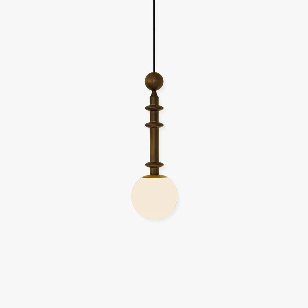 Barvel Pendelleuchte aus Holz im Industrie-Stil