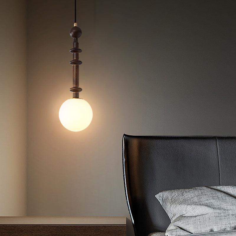 Barvel Pendelleuchte aus Holz im Industrie-Stil