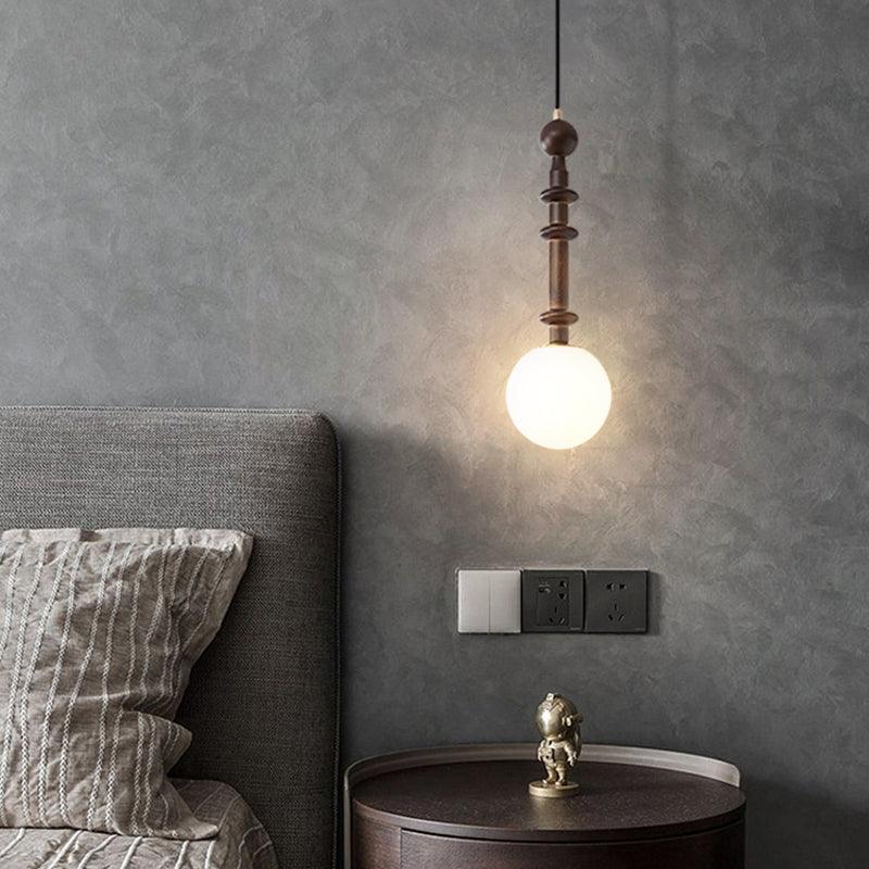 Barvel Pendelleuchte aus Holz im Industrie-Stil