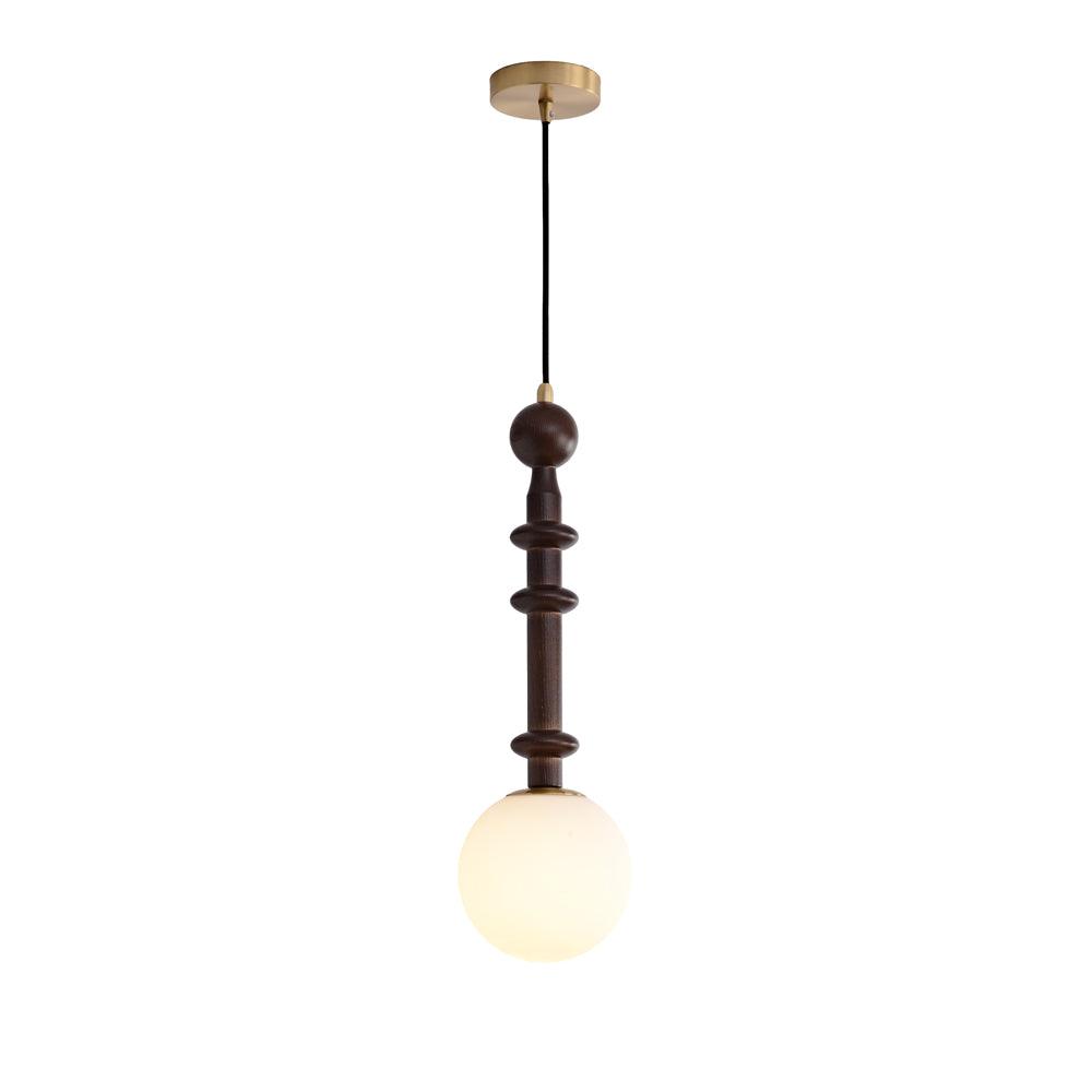 Barvel Pendelleuchte aus Holz im Industrie-Stil