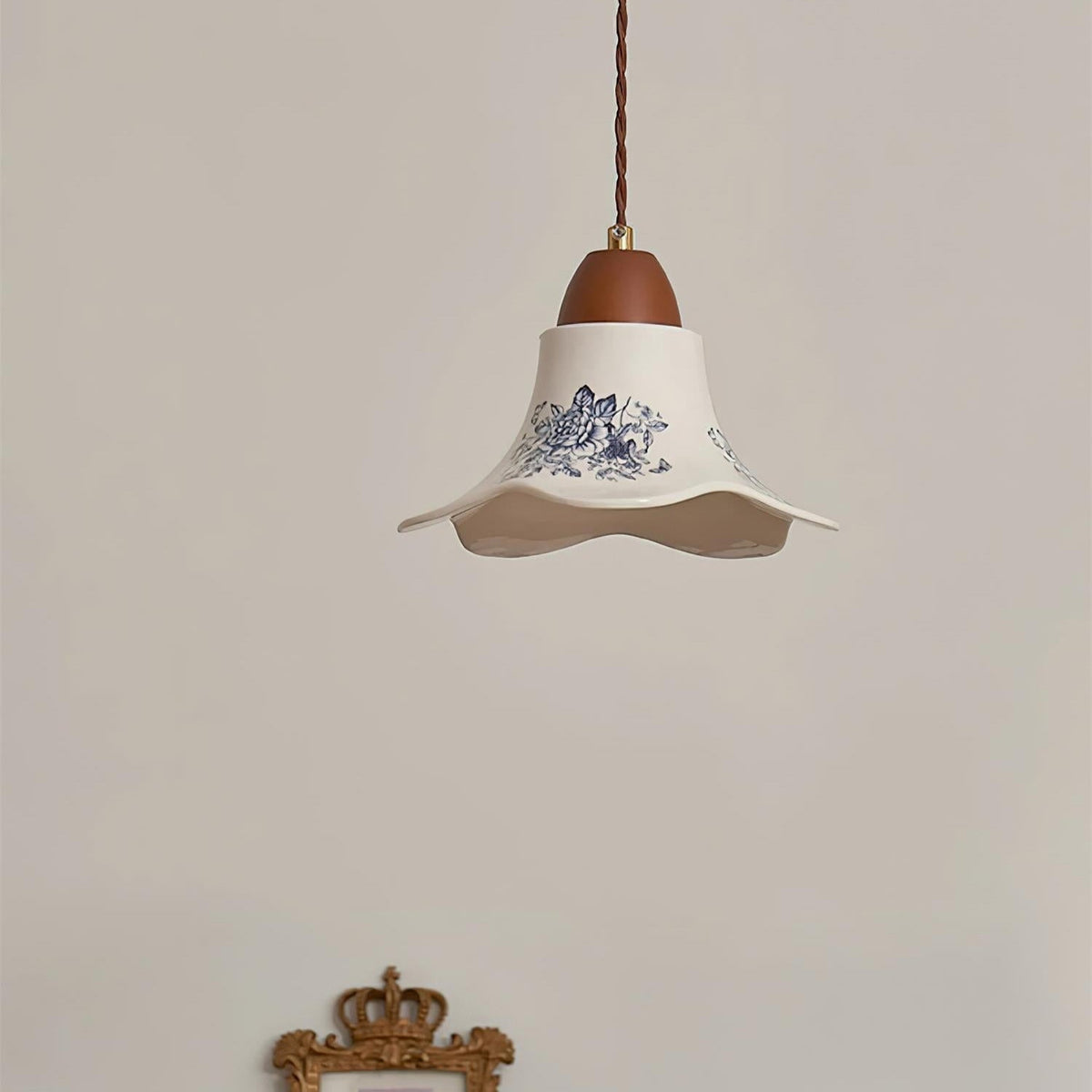 Porcelain Blossom Pendelleuchte