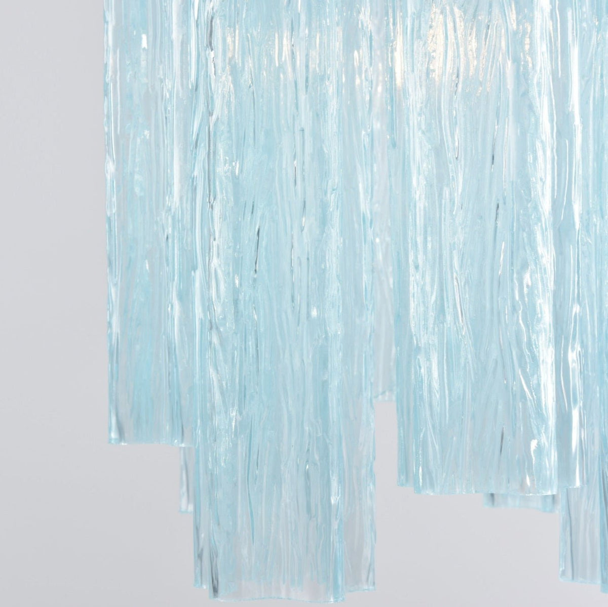 Lioroella Kronleuchter Pink Gradient Murano-Glas
