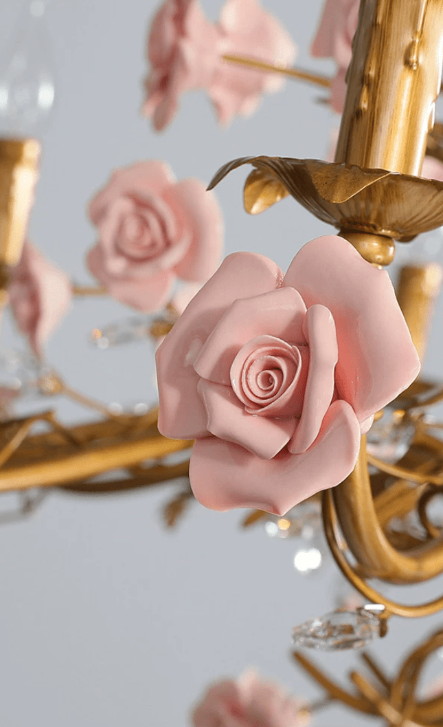 Rose Kronleuchter
