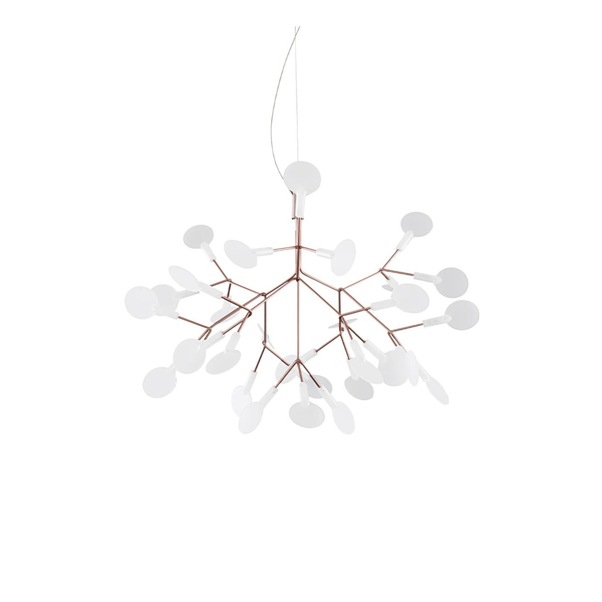 Auroreon Kronleuchter Roségold Firefly LED Ast