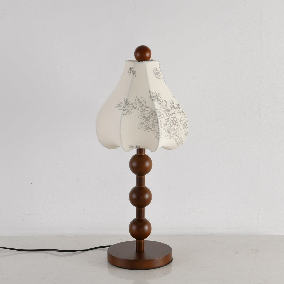 Mirerelle Vintage-Stoff-Tischleuchte